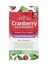 21st CENTURY Cranberry Plus Probiotics *60 tablets