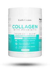EARTH’S CREATION Collagen with Probiotic powder