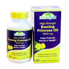 NATURE’S FIELD High strength Evening Primrose 1000mg *60 softgel