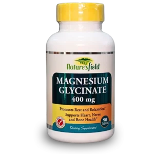 NATURE’S FIELD Magnesium Glycinate 400mg *90 tablets