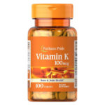 PURITAN’S PRIDE Vitamin K (Phytonadione - K1) 100mcg *100 tablets