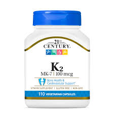 21st CENTURY Vitamin K2 MK-7 100mcg *110 capsules